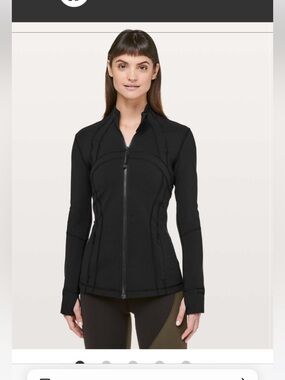 lululemon athletica Black Define Jacket - Brushed Finish